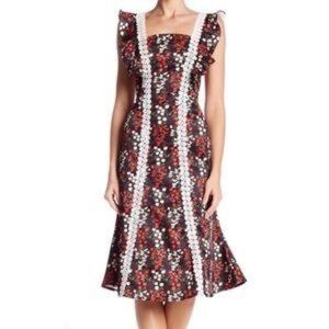 Few Moda Santi Floral Lace Sleeveless Dress